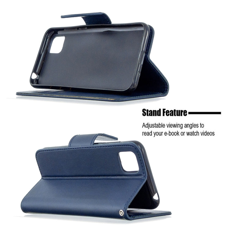 For Huawei Y5P / Honor 9S Retro Lambskin Texture Pure Color Horizontal Flip PU Leather Case with Holder & Card Slots & Wallet & Lanyard