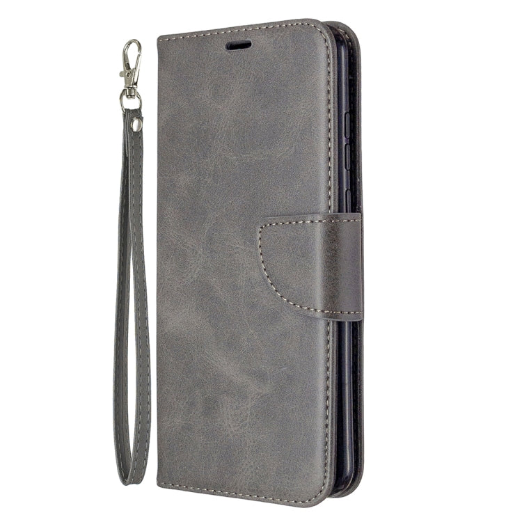 For Huawei Honor 9A Retro Lambskin Texture Pure Color Horizontal Flip PU Leather Case with Holder & Card Slots & Wallet & Lanyard