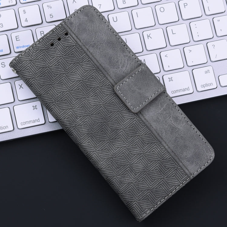 For OPPO A60 4G Geometric Embossed Leather Phone Case