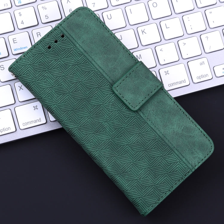 For OPPO A3 Pro 5G Geometric Embossed Leather Phone Case
