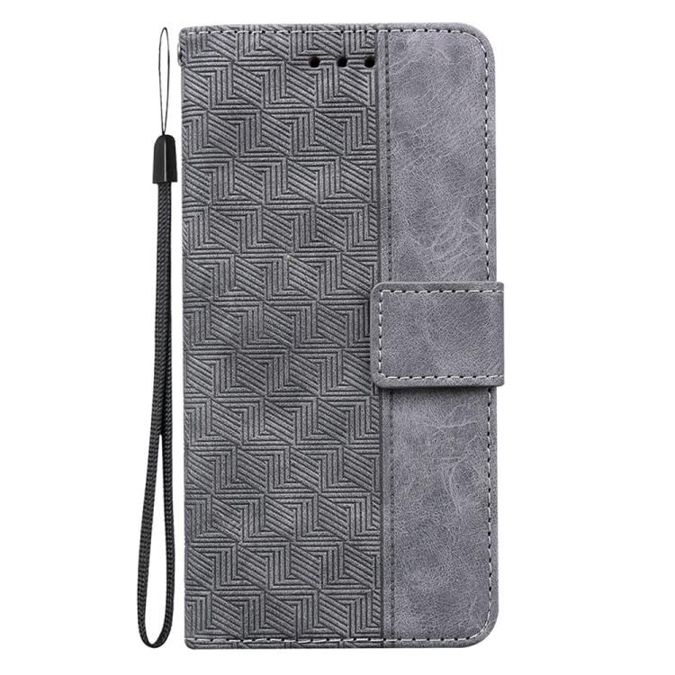 For OPPO Reno13 Global Geometric Embossed Leather Phone Case