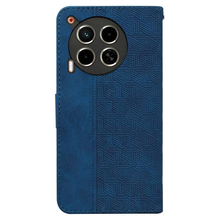 For Tecno Camon 30 4G / 30 5G CL6 CL7 Geometric Embossed Leather Phone Case