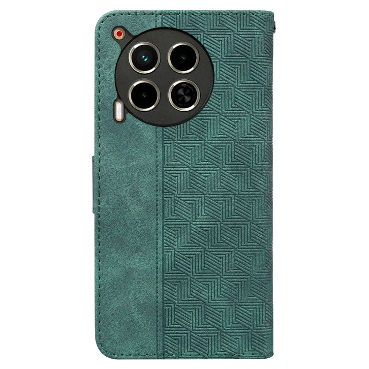For Tecno Camon 30 4G / 30 5G CL6 CL7 Geometric Embossed Leather Phone Case