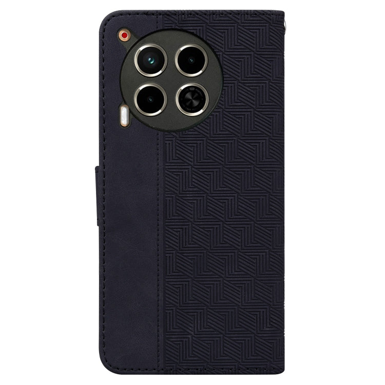 For Tecno Camon 30 4G / 30 5G CL6 CL7 Geometric Embossed Leather Phone Case