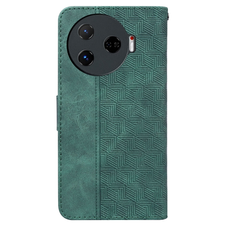 For Tecno Camon 30 Pro CL8 Geometric Embossed Leather Phone Case