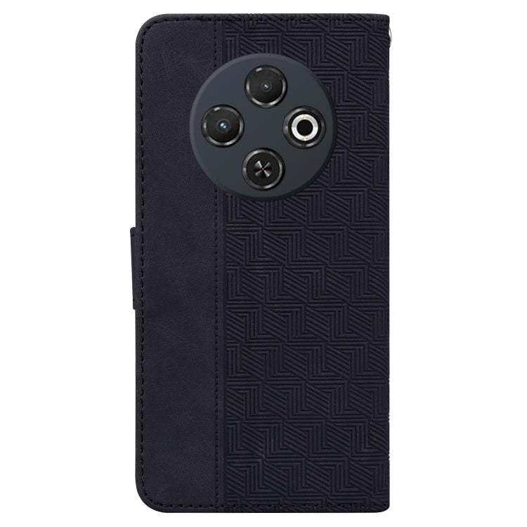 For Tecno Spark 30C Geometric Embossed Leather Phone Case