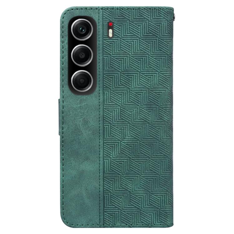 For Tecno Camon 40 Geometric Embossed Leather Phone Case