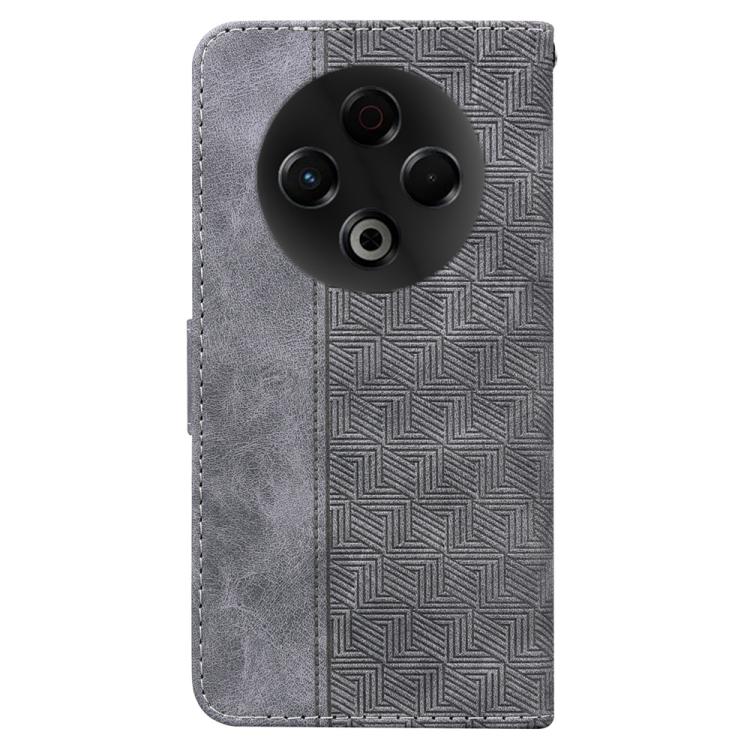 For Tecno Spark 30 4G Geometric Embossed Leather Phone Case