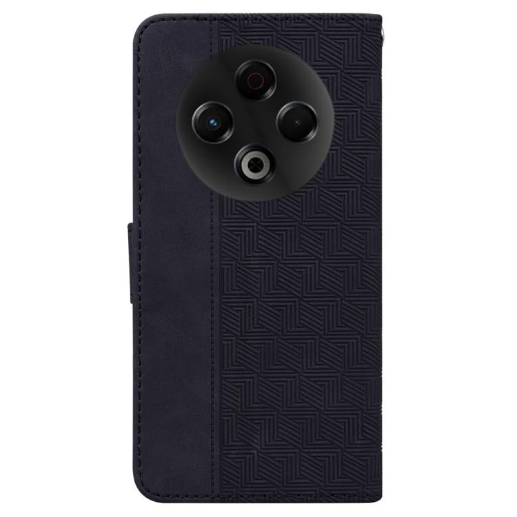 For Tecno Spark 30 4G Geometric Embossed Leather Phone Case
