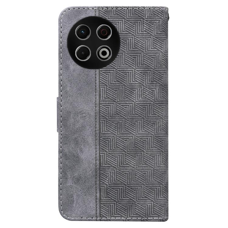 For Tecno Spark 30 Pro Geometric Embossed Leather Phone Case