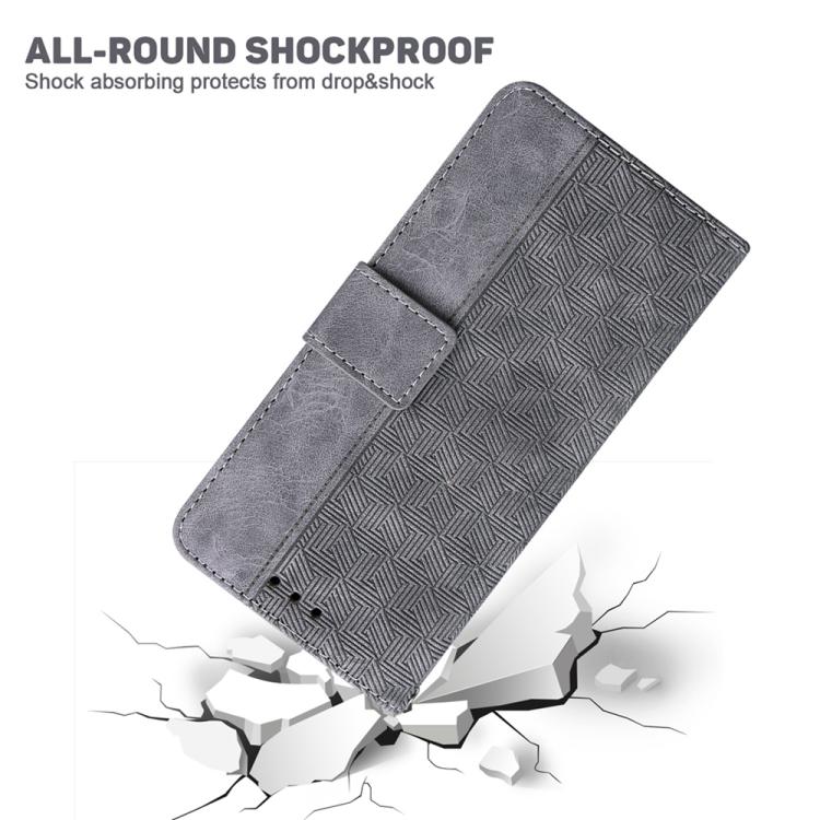For Tecno Spark 30 Pro Geometric Embossed Leather Phone Case