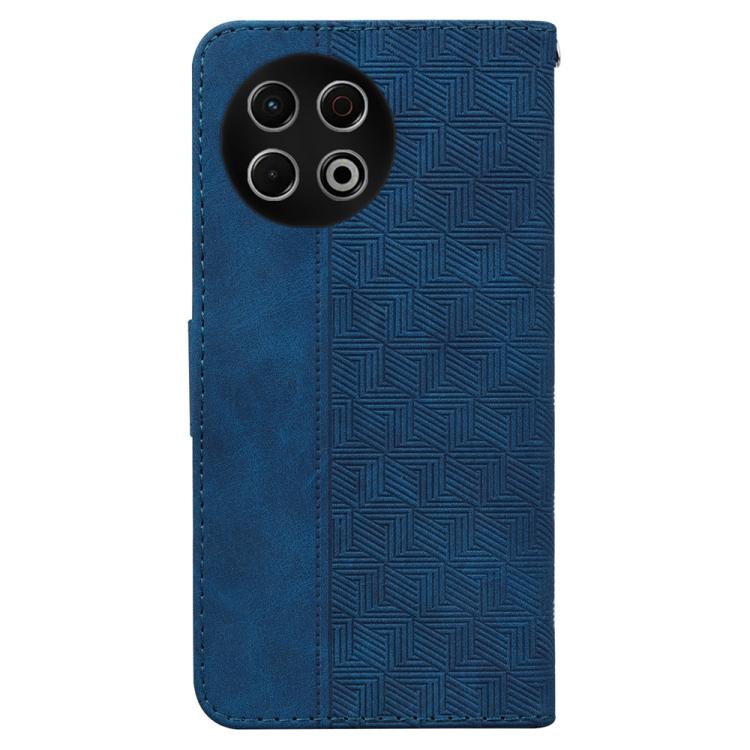 For Tecno Spark 30 Pro Geometric Embossed Leather Phone Case