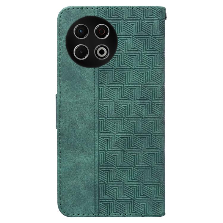 For Tecno Spark 30 Pro Geometric Embossed Leather Phone Case