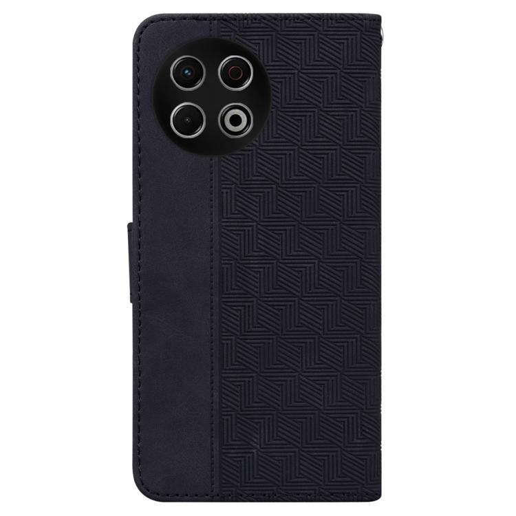 For Tecno Spark 30 Pro Geometric Embossed Leather Phone Case