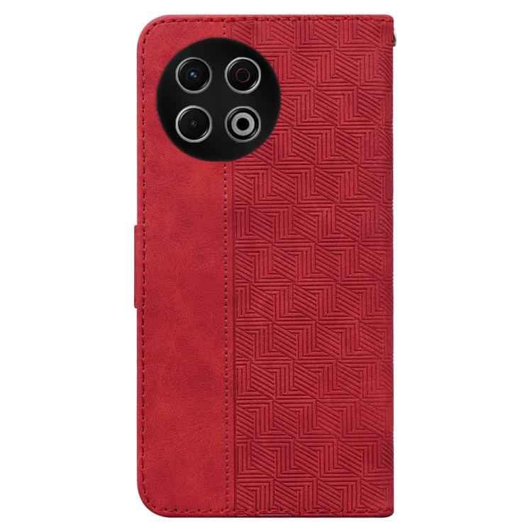 For Tecno Spark 30 Pro Geometric Embossed Leather Phone Case