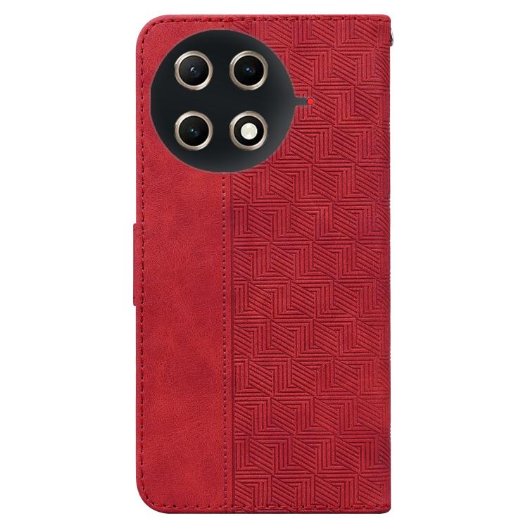 For Tecno Camon 30S / Camon 30S Pro Geometric Embossed Leather Phone Case