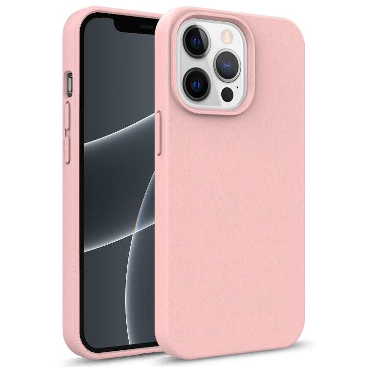 For iPhone 15 Pro Max Starry Series Shockproof Straw Material + TPU Protective Case