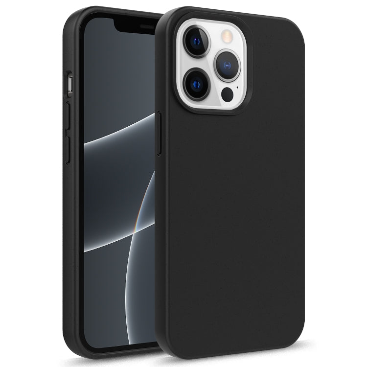 For iPhone 15 Pro Max Starry Series Shockproof Straw Material + TPU Protective Case