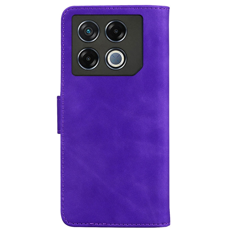 For Infinix GT 20 Pro 5G Skin Feel Pure Color Flip Leather Phone Case
