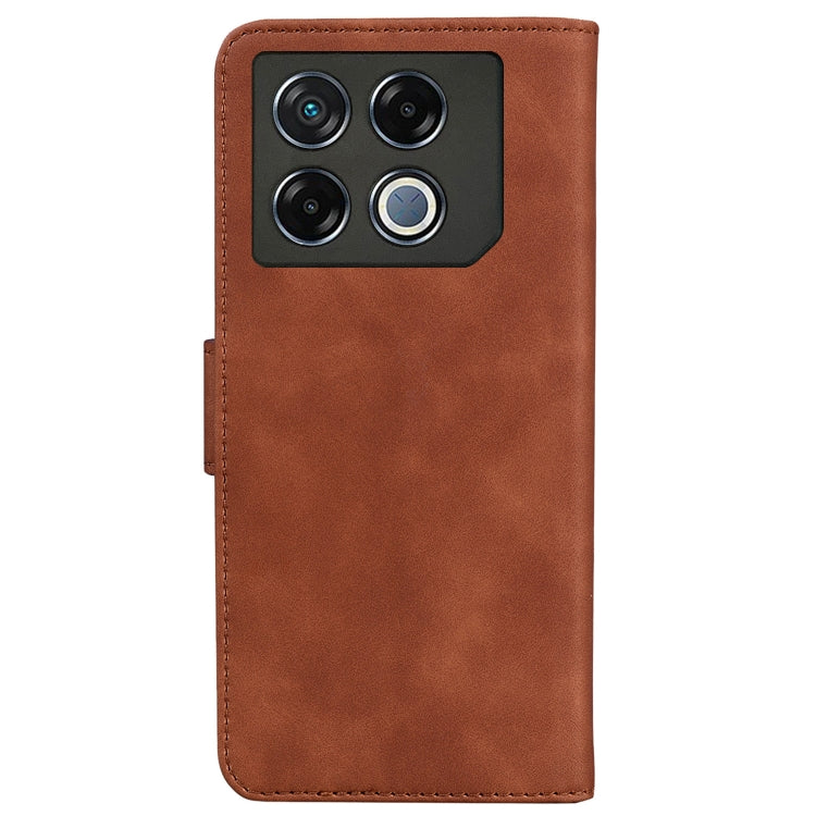 For Infinix GT 20 Pro 5G Skin Feel Pure Color Flip Leather Phone Case