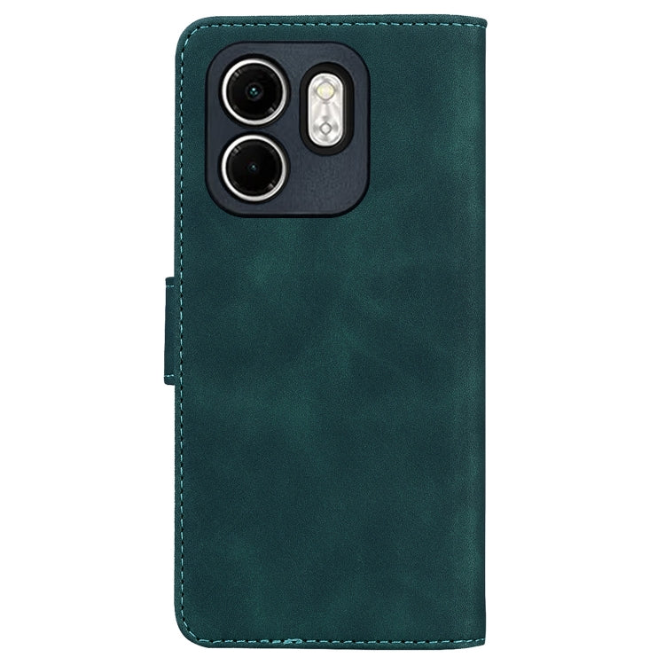 For Infinix Hot 50i / Smart 9 Skin Feel Pure Color Flip Leather Phone Case