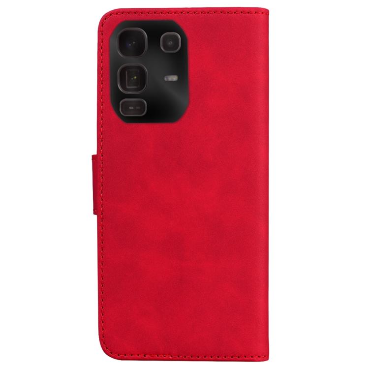 For Infinix Note 50 Pro+ Skin Feel Pure Color Flip Leather Phone Case