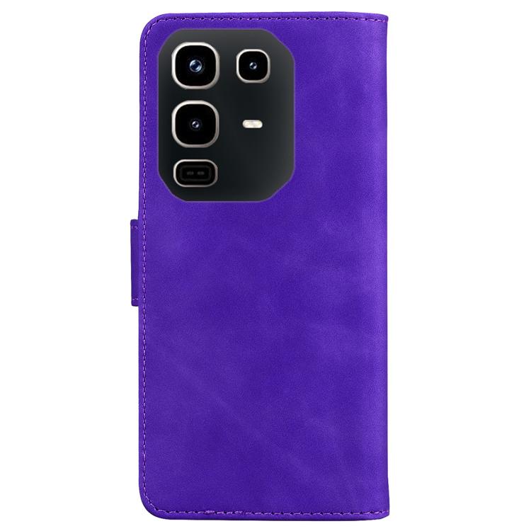 For Infinix Note 50 4G / Note 50 Pro 4G Skin Feel Pure Color Flip Leather Phone Case