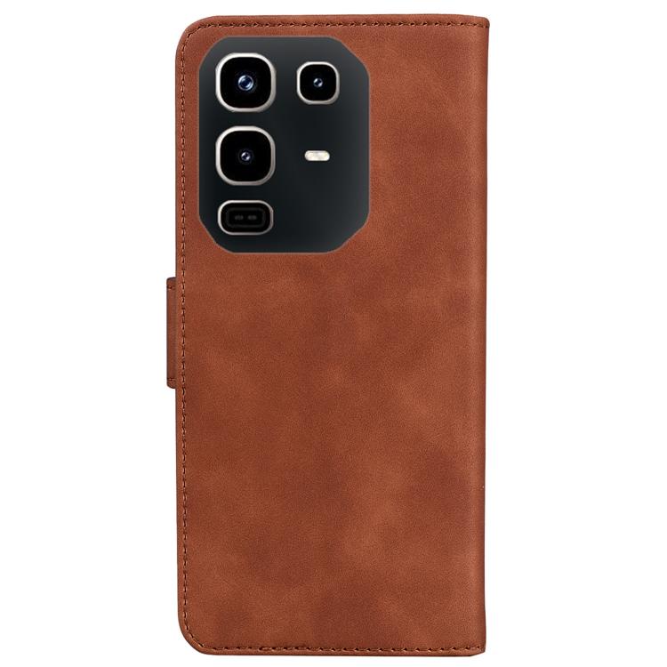 For Infinix Note 50 4G / Note 50 Pro 4G Skin Feel Pure Color Flip Leather Phone Case
