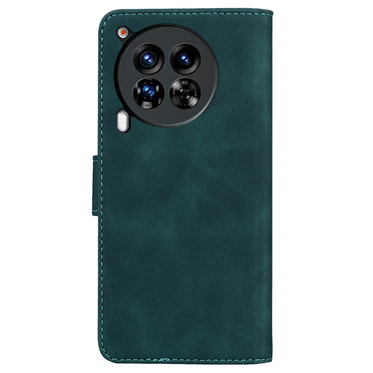 For Tecno Camon 30 Premier 5G Skin Feel Pure Color Flip Leather Phone Case