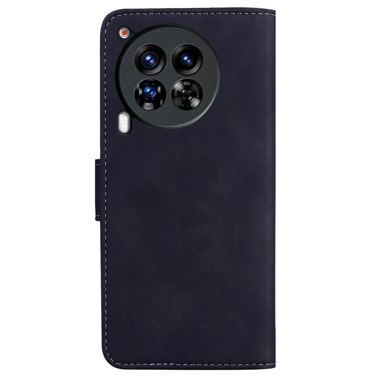 For Tecno Camon 30 Premier 5G Skin Feel Pure Color Flip Leather Phone Case