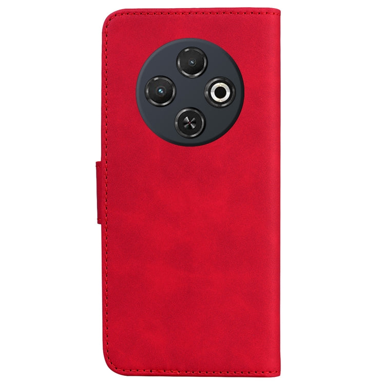 For Tecno Spark 30C Skin Feel Pure Color Flip Leather Phone Case
