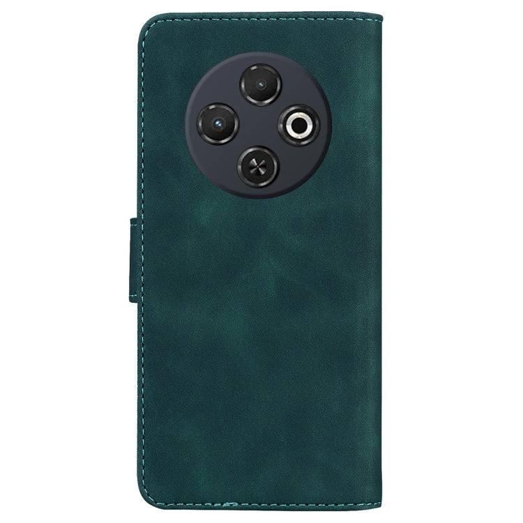 For Tecno Spark 30C Skin Feel Pure Color Flip Leather Phone Case