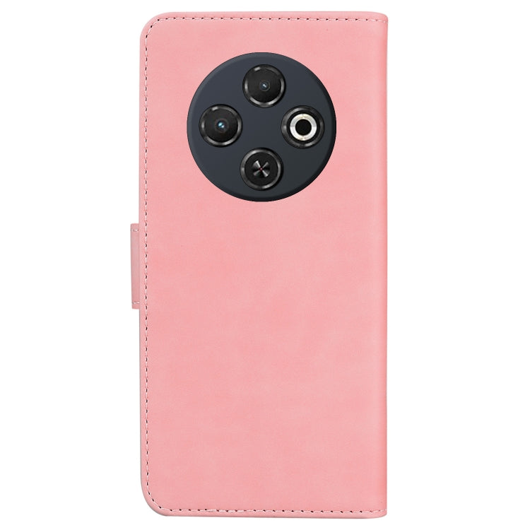 For Tecno Spark 30C Skin Feel Pure Color Flip Leather Phone Case