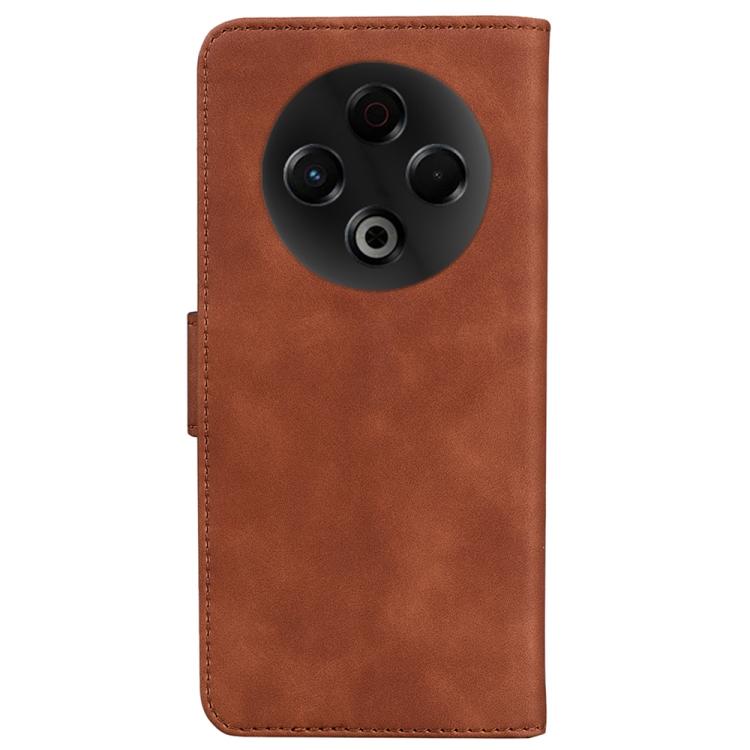 For Tecno Spark 30 4G Skin Feel Pure Color Flip Leather Phone Case