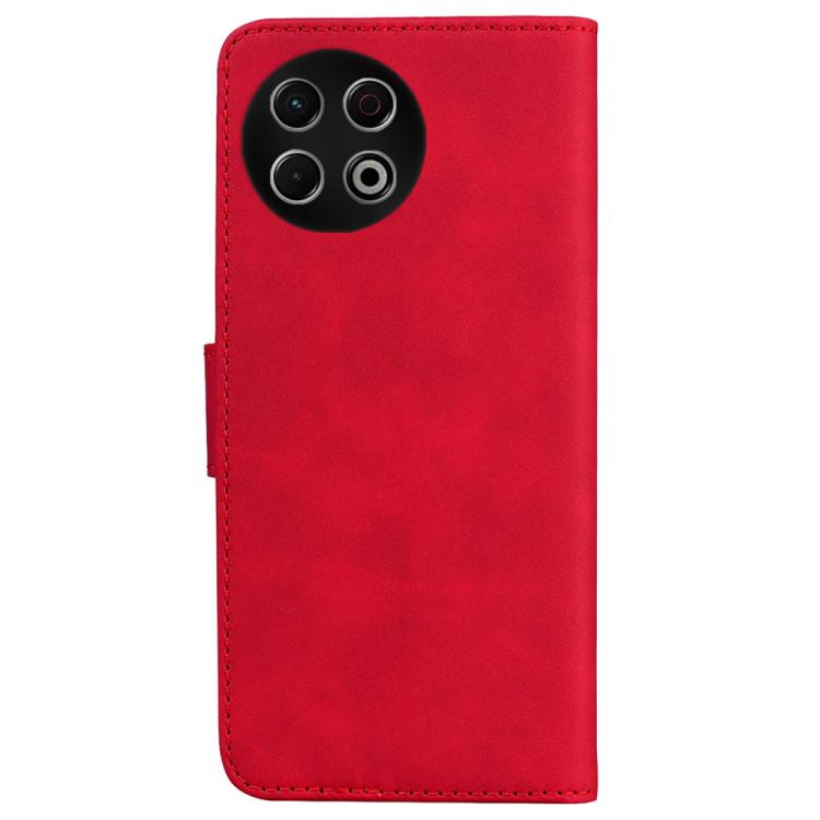 For Tecno Spark 30 Pro Skin Feel Pure Color Flip Leather Phone Case