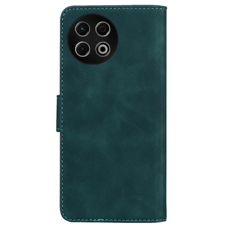 For Tecno Spark 30 Pro Skin Feel Pure Color Flip Leather Phone Case