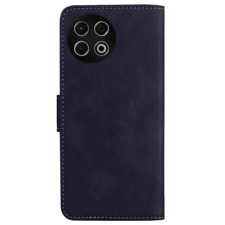 For Tecno Spark 30 Pro Skin Feel Pure Color Flip Leather Phone Case