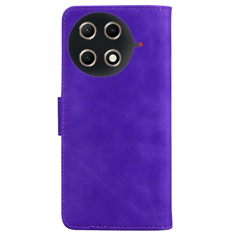 For Tecno Camon 30S / Camon 30S Pro Skin Feel Pure Color Flip Leather Phone Case