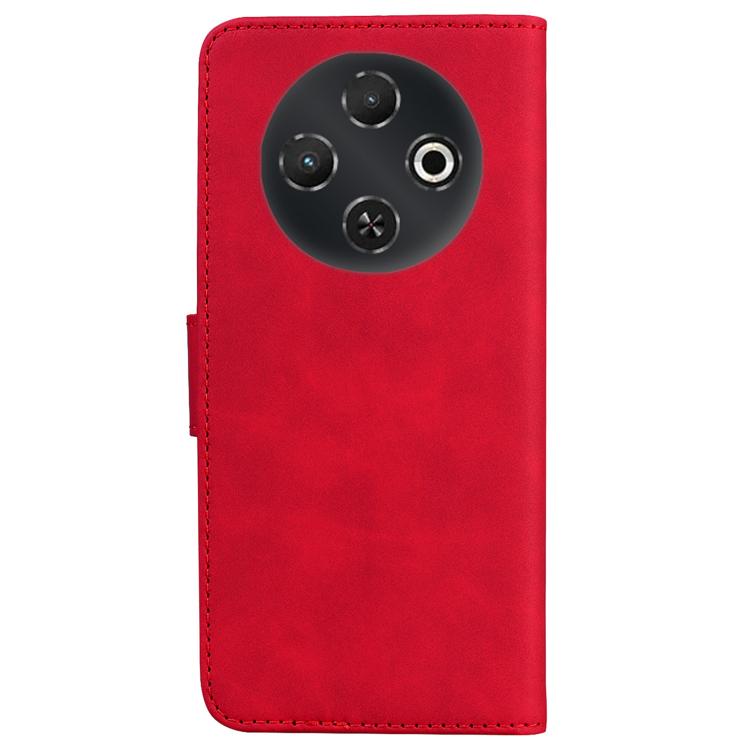 For Tecno Pop 9 5G / Spark 30C 5G Skin Feel Pure Color Flip Leather Phone Case