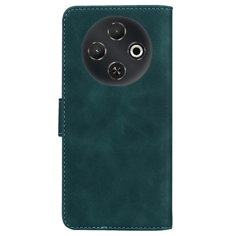 For Tecno Pop 9 5G / Spark 30C 5G Skin Feel Pure Color Flip Leather Phone Case