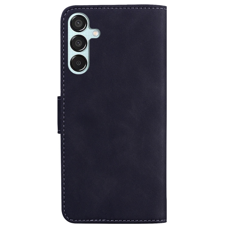For Samsung Galaxy M15/F15 Skin Feel Pure Color Flip Leather Phone Case