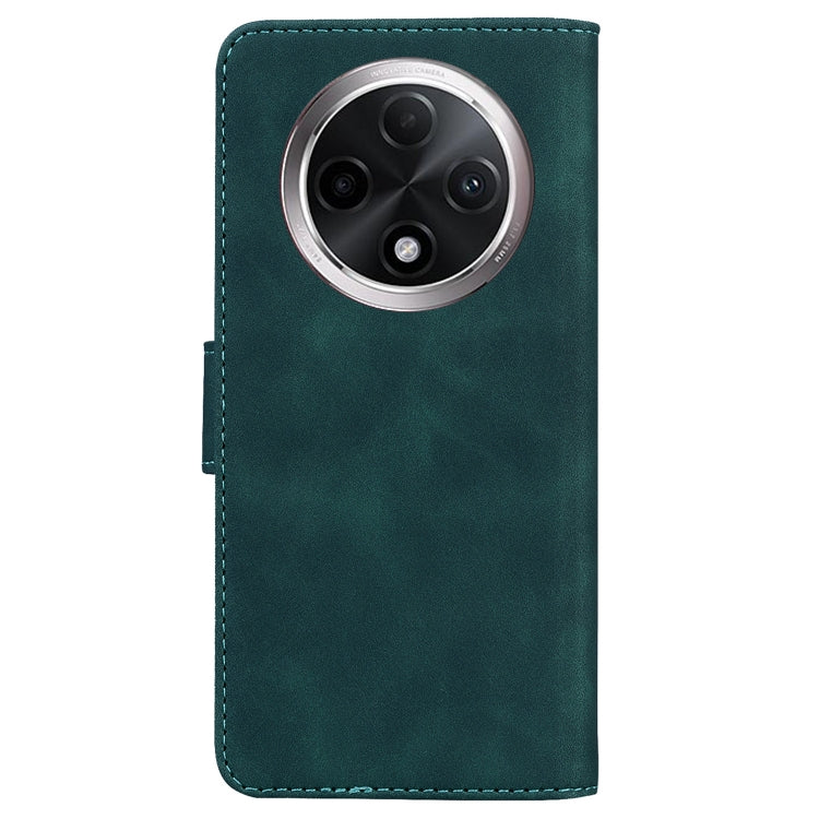 For OPPO A3 Pro 5G Skin Feel Pure Color Flip Leather Phone Case