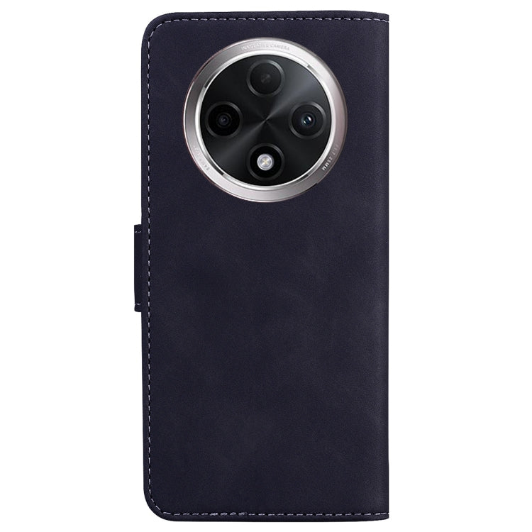 For OPPO A3 Pro 5G Skin Feel Pure Color Flip Leather Phone Case