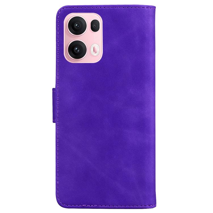 For OPPO Reno13 Pro Global Skin Feel Pure Color Flip Leather Phone Case