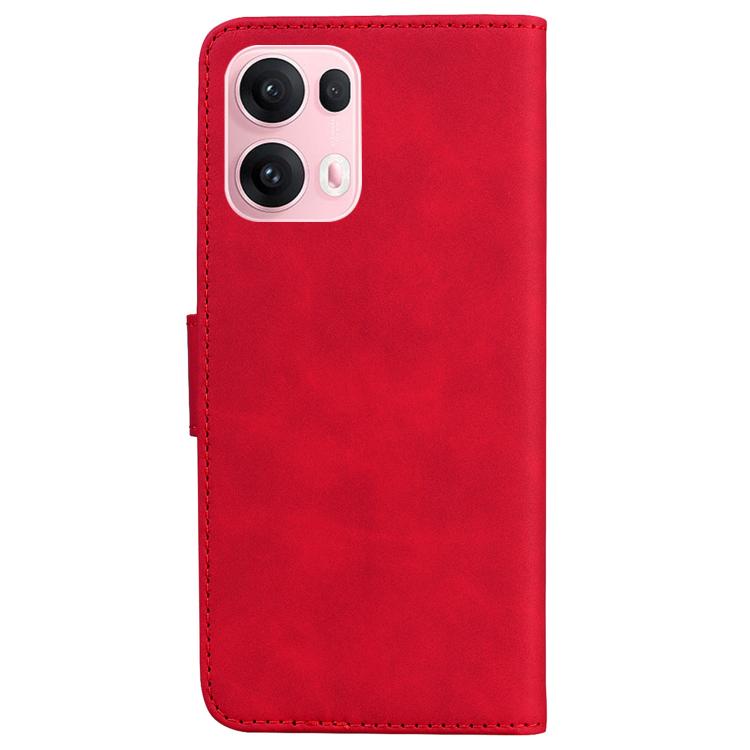 For OPPO Reno13 Pro Global Skin Feel Pure Color Flip Leather Phone Case