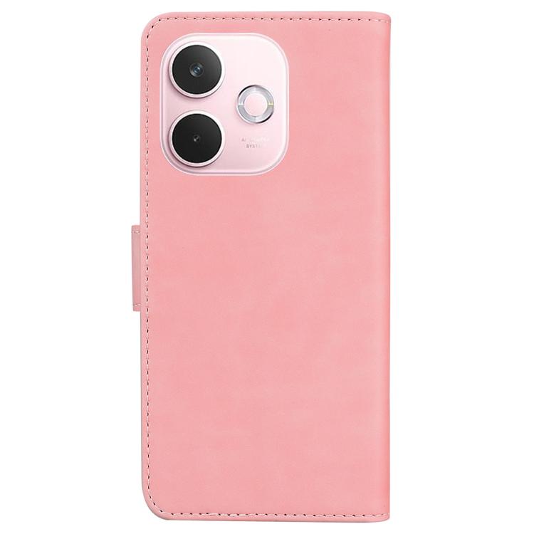 For OPPO A5 Pro 5G Skin Feel Pure Color Flip Leather Phone Case