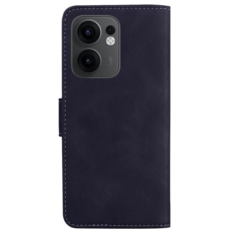 For OPPO Reno13 F 4G / 5G Skin Feel Pure Color Flip Leather Phone Case