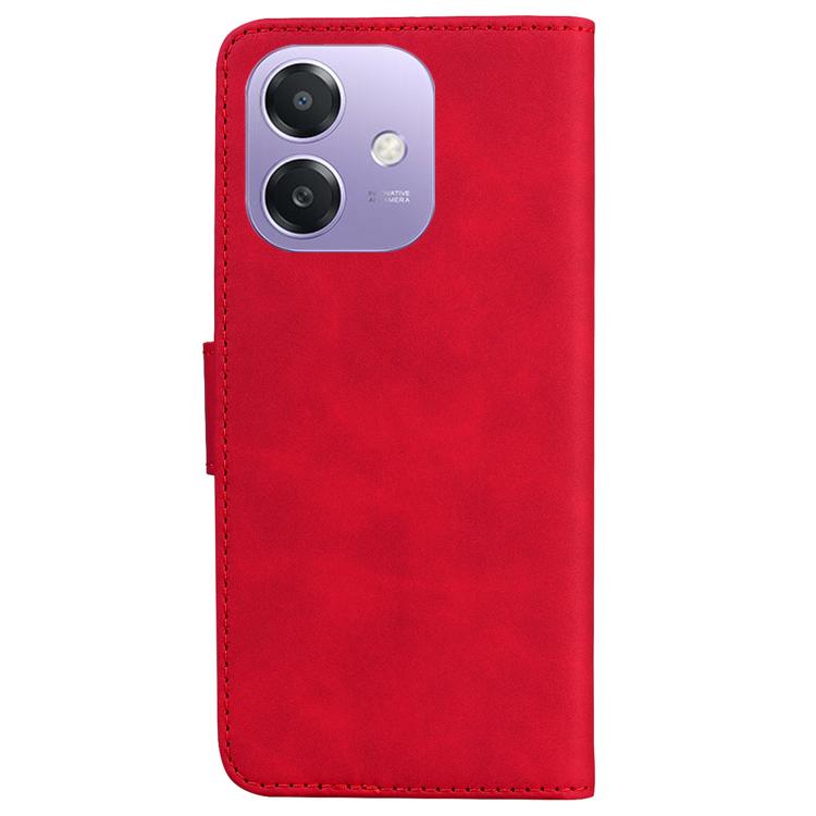 For OPPO A5x 5G / A3 4G / 5G / A3x 4G / 5G Skin Feel Pure Color Flip Leather Phone Case