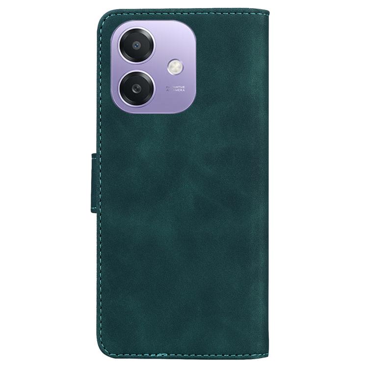 For OPPO A5x 5G / A3 4G / 5G / A3x 4G / 5G Skin Feel Pure Color Flip Leather Phone Case