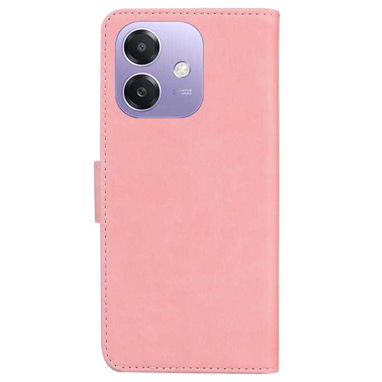 For OPPO A5x 5G / A3 4G / 5G / A3x 4G / 5G Skin Feel Pure Color Flip Leather Phone Case